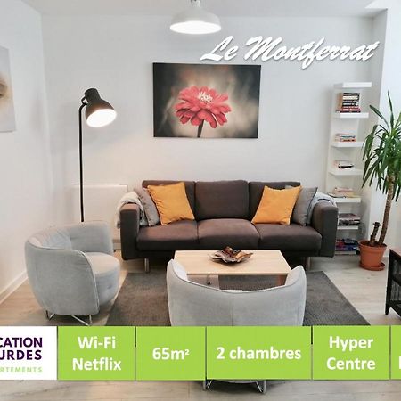 Le Montferrat - 65M2 - 2 Chambres - Rue De La Grotte - Hyper Centre Lourdes Buitenkant foto