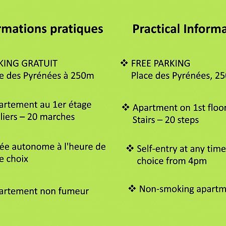 Le Montferrat - 65M2 - 2 Chambres - Rue De La Grotte - Hyper Centre Lourdes Buitenkant foto