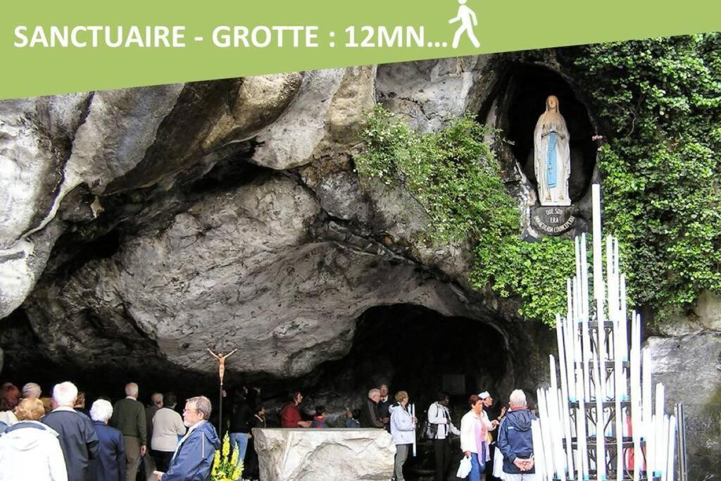 Le Montferrat - 65M2 - 2 Chambres - Rue De La Grotte - Hyper Centre Lourdes Buitenkant foto