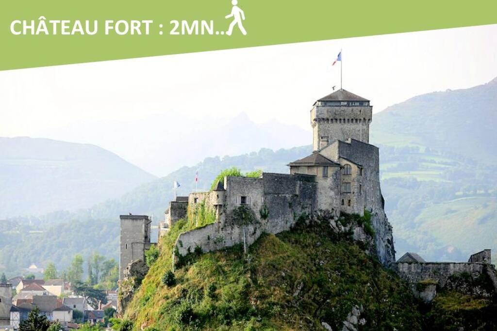 Le Montferrat - 65M2 - 2 Chambres - Rue De La Grotte - Hyper Centre Lourdes Buitenkant foto